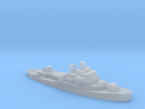 USCGC Wind class icebreaker 1:1200 WW2 in Clear Ultra Fine Detail Plastic