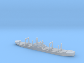 US Type C2 freighter 1:1200 WW2 in Clear Ultra Fine Detail Plastic