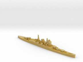 IJN Mogami cruiser 1940 1:1200 WW2 in Tan Fine Detail Plastic