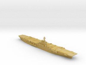 HMS Indomitable carrier 1945 1:1200 in Tan Fine Detail Plastic