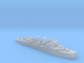 HMCS Prince Robert AA cruiser 1:1200 WW2 in Clear Ultra Fine Detail Plastic