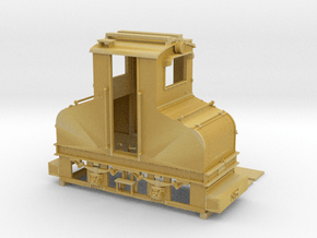 AEG Feldbahn Fahrleitungslok Spur 0f 1:45 in Tan Fine Detail Plastic