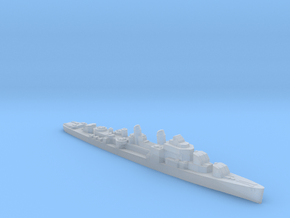 USS Allen M. Sumner destroyer 1945 1:1250 WW2 in Clear Ultra Fine Detail Plastic