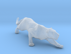 Plastic Panther-Leopard v1 1:48-O in Clear Ultra Fine Detail Plastic