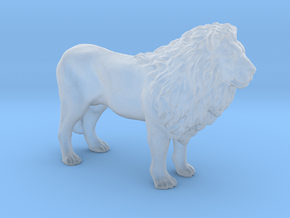 Plastic Male Lion v1 1:160-N in Clear Ultra Fine Detail Plastic