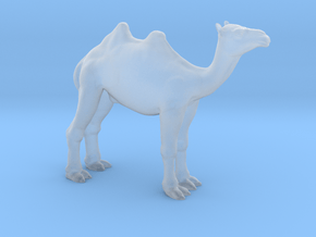 Plastic Camel v1 1:64-S 25mm in Clear Ultra Fine Detail Plastic