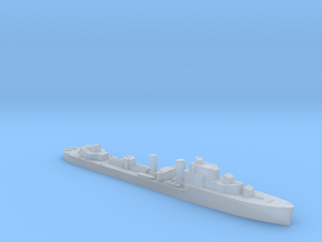 HMS Hurricane destroyer 1:1250 WW2 in Clear Ultra Fine Detail Plastic