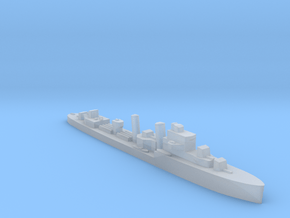 HMS Hardy destroyer 1:1250 WW2  in Clear Ultra Fine Detail Plastic