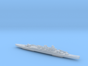 IJN Mogami cruiser 1:1200 WW2 Sprue Ed 1 in Clear Ultra Fine Detail Plastic