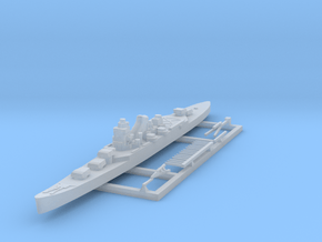 IJN Mogami cruiser 1:1200 WW2 Sprue Ed 2 in Clear Ultra Fine Detail Plastic