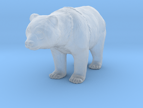 Plastic Panda Bear v1 1:160-N in Clear Ultra Fine Detail Plastic
