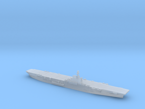 HMS Indomitable carrier 1945 1:1250 ww2 in Clear Ultra Fine Detail Plastic