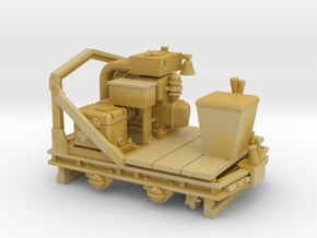 Feldbahn Strüver Schienenkuli Spur H0 in Tan Fine Detail Plastic