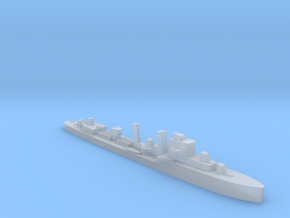 HMS Exmouth destroyer 1:1250 WW2 in Clear Ultra Fine Detail Plastic