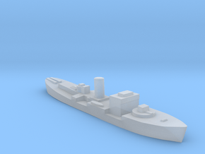 HMS Gloxinia corvette 1:1250 WW2 in Clear Ultra Fine Detail Plastic