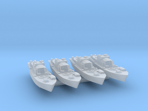 4pk Harbour Defence Motor Launch WW2 1:1250 in Clear Ultra Fine Detail Plastic