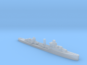 USS Somers destroyer 1940 1:2500 WW2 in Clear Ultra Fine Detail Plastic