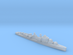 USS Allen M. Sumner destroyer 1945 1:2500 WW2 in Clear Ultra Fine Detail Plastic