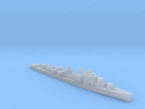 USS Allen M. Sumner destroyer 1944 1:2500 WW2 in Clear Ultra Fine Detail Plastic