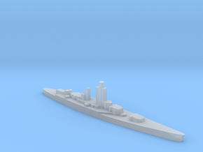 French Dunkerque battleship 1:6000 WW2 in Clear Ultra Fine Detail Plastic
