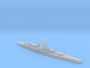 French Dunkerque battleship 1:4800 WW2 in Tan Fine Detail Plastic