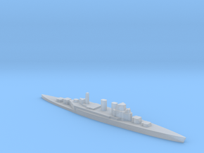 HMS Hood battlecruiser 1:3000 WW2 in Clear Ultra Fine Detail Plastic