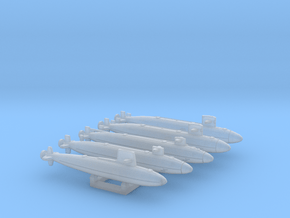 USN CW SSN SET FH - 2400 in Clear Ultra Fine Detail Plastic