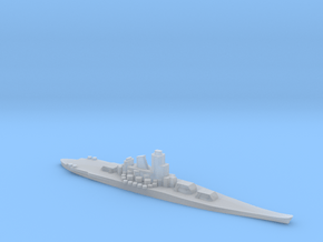 IJN Yamato battleship 1:3000 WW2 in Clear Ultra Fine Detail Plastic