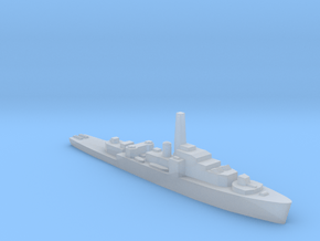 HMS Loch class frigate 1:2500 WW2 in Clear Ultra Fine Detail Plastic