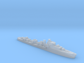 HMS Grenville R97 destroyer 1:2500 WW2 in Clear Ultra Fine Detail Plastic