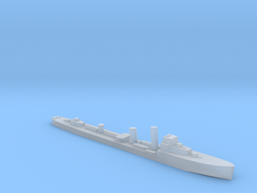 HMS Wessex (D43) W class destroyer 1:2500 WW2 in Clear Ultra Fine Detail Plastic