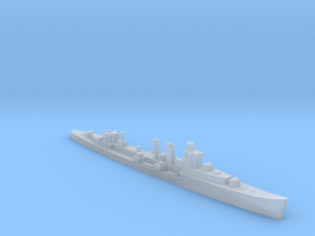HMS Colombo AA cruiser 1:2500 WW2 in Clear Ultra Fine Detail Plastic