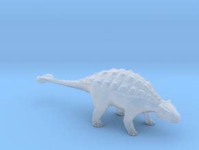 Plastic Ankylosaurus v1 1:64-S 25mm in Clear Ultra Fine Detail Plastic