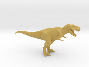 Plastic Tyrannosaurus Rex v1 1:64-S 25mm in Tan Fine Detail Plastic