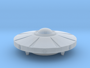 TR Flying Saucer 1:1000 in Clear Ultra Fine Detail Plastic