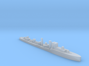 HMS Codrington destroyer 1:1400 WW2 in Clear Ultra Fine Detail Plastic
