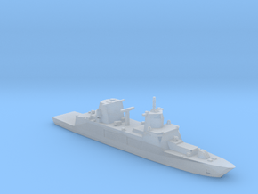 German Baden-Württemberg-class frigate 1:1800 in Clear Ultra Fine Detail Plastic
