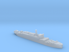 HMS Jervis Bay Armed Merchant Cruiser 1:1400 WW2 in Clear Ultra Fine Detail Plastic