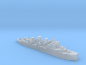 HMCS Prince Robert AA cruiser 1:1400 WW2 in Clear Ultra Fine Detail Plastic
