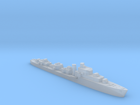 HMS Saumarez destroyer 1:1400 WW2 in Clear Ultra Fine Detail Plastic