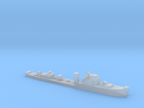HMS Hunt class Type I destroyer 1:2400 WW2 in Clear Ultra Fine Detail Plastic