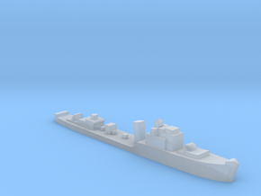 HMS Hunt class Type I destroyer 1:2000 WW2 in Clear Ultra Fine Detail Plastic