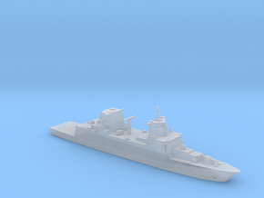 German Baden-Württemberg class frigate 1:900 in Clear Ultra Fine Detail Plastic