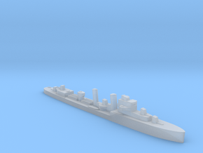 HMS Faulknor destroyer 1:1400 WW2 in Clear Ultra Fine Detail Plastic