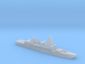 British Daring class Type 45 destroyer 1:3000 in Clear Ultra Fine Detail Plastic