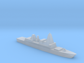 British Daring class Type 45 destroyer 1:6000 in Clear Ultra Fine Detail Plastic