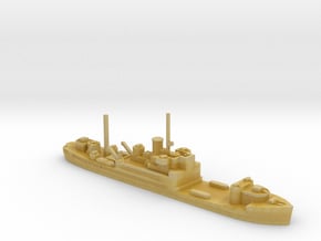 German Sperrbrecher 27 1:1400 WW2 masts in Tan Fine Detail Plastic