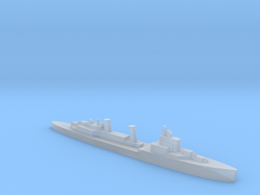 HMS Edinburgh sub class Town class cruiser 1:4800 in Clear Ultra Fine Detail Plastic