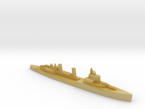 HMS Edinburgh sub class Town class cruiser 1:5000 in Tan Fine Detail Plastic