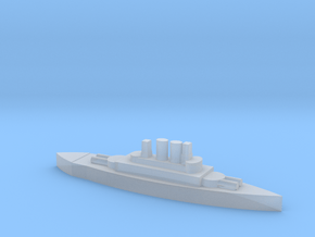 Russian battleship Sissoi Veliky 1:4800 in Clear Ultra Fine Detail Plastic